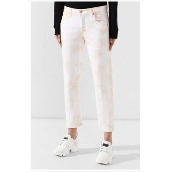 Citizens Of Humanity Denim - Citizens of Humanity COH Emerson Slim Boyfriend Cropped Jeans Rose Cloud Sz 24